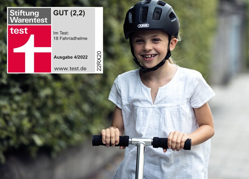 Kinderhelm Abus Youn-I ist Testsieger | baby & junior | Fachmagazin fr  Kinderausstattung und -mode