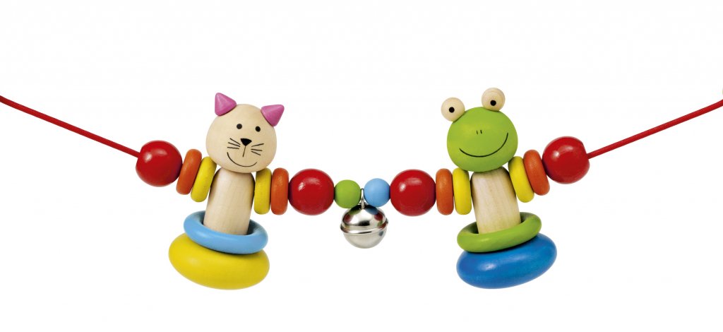 Selecta 64004 Kleine Flitzer, grijpende - Bellybutton, grijs, 10 cm
