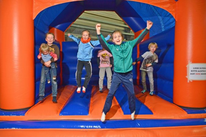 Die Halle Messe wird am 31. Januar und 1. Februar 2015 wieder zum Abenteuerspielplatz für die Kleinen.