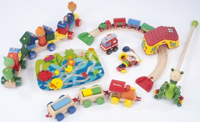 Eine Auswahl des getesteten Spielzeugs.