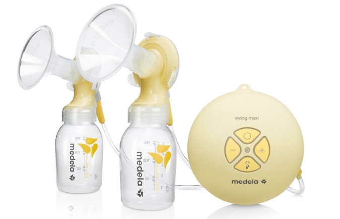 aa Elektrische Milchpumpe Swing maxi mit Buttons