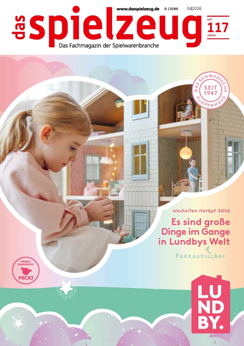 Ausgabe das spielzeug 4-2026 Cover Copyright Micki