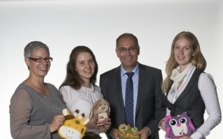 (v. l.)
Kerstin Hasselbach, Key Account, Stephanie Sattler, Product Manager, Geschäftsführer Armin
Herker und Marianne Eppler, Product Manager.