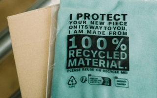 Polybags aus recyceltem Plastik