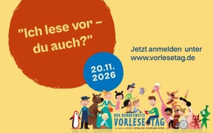 Bundesweiter Vorlesetag 2026 