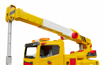 Bruder-Roadmax: „Kran-LKW“ und „Feuerwehr-Drehleiter“