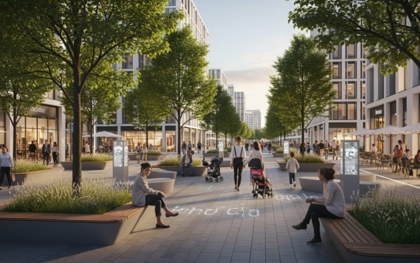 Innenstadt der Zukunft