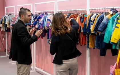 Erweiterte Ausstellungsfläche auf der Pitti Bimbo 102