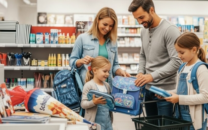 Spielwaren beliebt zur Einschulung