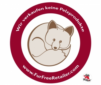 Kein Pelz: Dafür steht das internationale „Fur Free Retailer Program“.