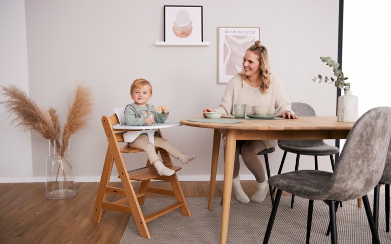 hauck und der Hochstuhl „Alpha+“ 