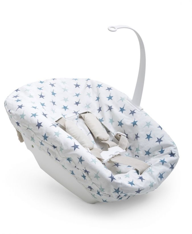 Tripp Trapp Newborn Textile Set 2421 Aqua Reversed
